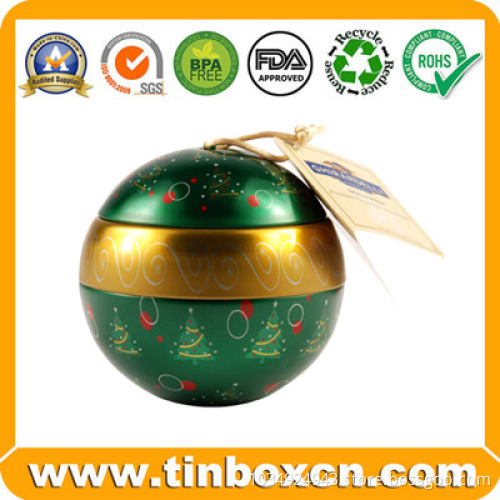 Christmas Tin Box For Gift Packaging